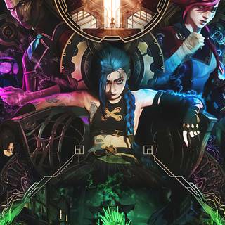 Arcane Netflix wallpaper