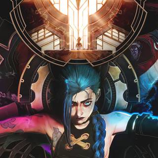 Arcane Netflix wallpaper