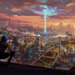 Arcane Netflix wallpaper