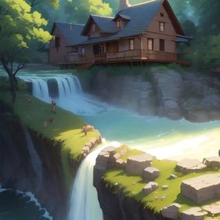 Nature 4k iPhone spring anime wallpaper