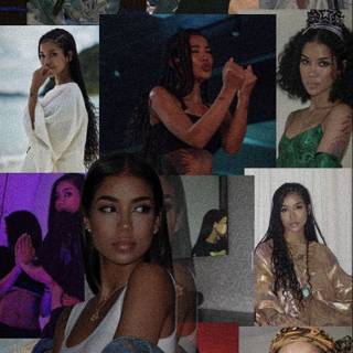 Jhene Aiko iPhone wallpaper