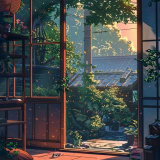 Nature 4k iPhone spring anime wallpaper