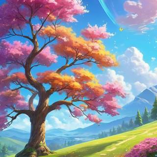 Nature 4k iPhone spring anime wallpaper