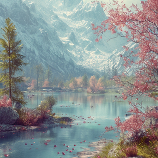 Nature 4k iPhone spring anime wallpaper