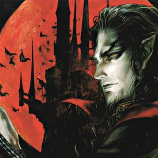 Dracula Castlevania desktop wallpaper