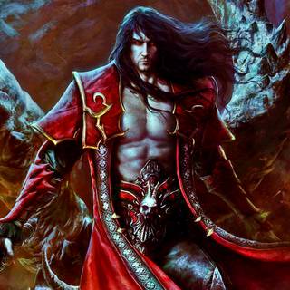 Dracula Castlevania desktop wallpaper