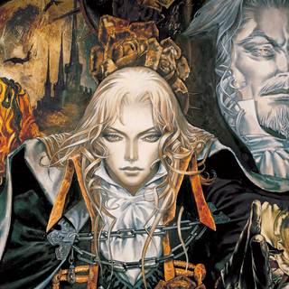 Dracula Castlevania desktop wallpaper