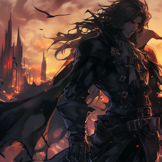 Dracula Castlevania desktop wallpaper