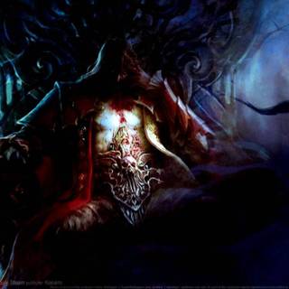 Dracula Castlevania desktop wallpaper