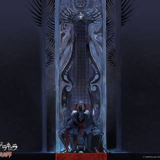 Dracula Castlevania desktop wallpaper