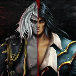 Dracula Castlevania desktop wallpaper