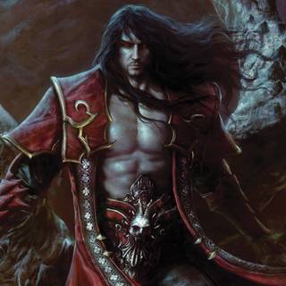 Dracula Castlevania desktop wallpaper