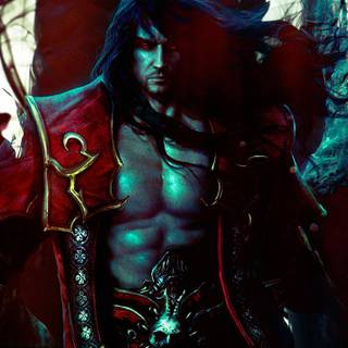 Dracula Castlevania desktop wallpaper