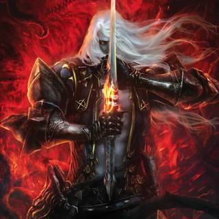 Dracula Castlevania desktop wallpaper