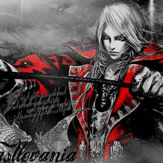 Dracula Castlevania desktop wallpaper