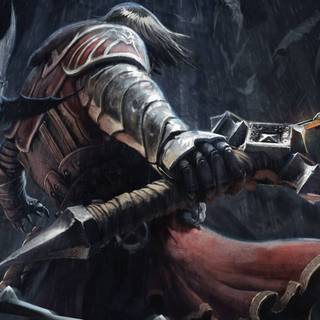 Dracula Castlevania desktop wallpaper