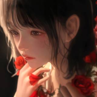 Sad girl HD 4k wallpaper