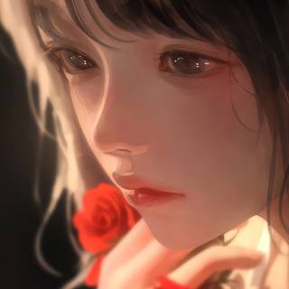 Sad girl HD 4k wallpaper