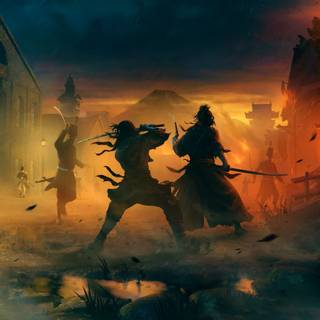PS5 Rise of The Ronin HD wallpaper