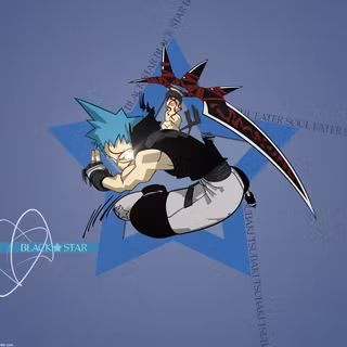 Black Star anime wallpaper