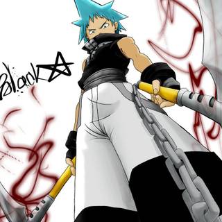 Black Star anime wallpaper