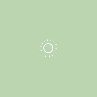 Pastel green wallpaper