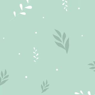 Pastel green wallpaper