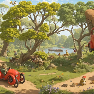 The Wind in the Willows wallpaper