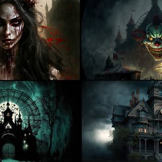 Scary laptop wallpaper