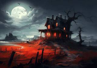 Scary laptop wallpaper