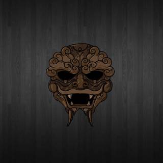 Oni mask wallpaper