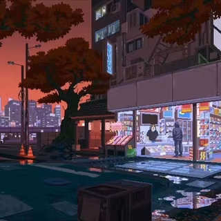 Video game autumn wallpaper