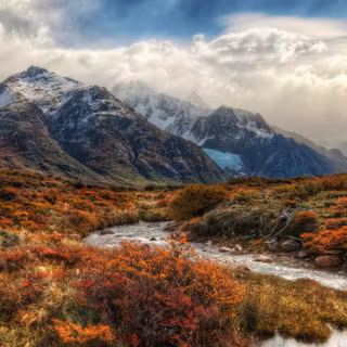 5120x1440 autumn fantasy wallpaper