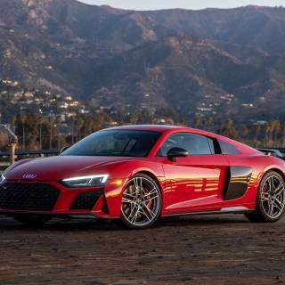 Audi R8 red wallpaper