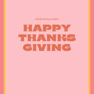 Cute preppy Thanksgiving wallpaper