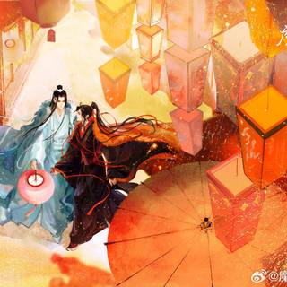 Anime Chinese New Year 2025 wallpaper