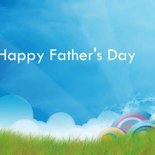 Cute Happy Father's Day wallpaper