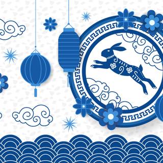 Chinese New Year patterns wallpaper