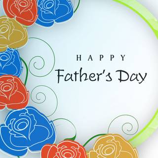 Cute Happy Father's Day wallpaper