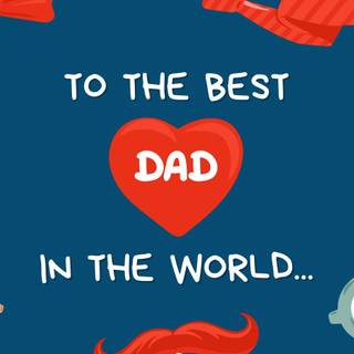 Cute Happy Father's Day wallpaper