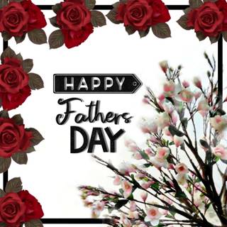Cute Happy Father's Day wallpaper