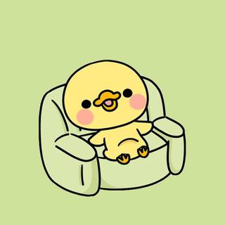 Cute ducky wallpaper