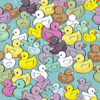 Cute ducky wallpaper