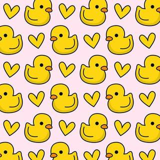 Cute ducky wallpaper
