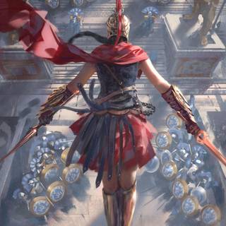 Assassin's Creed Odyssey Kassandra wallpaper
