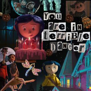 Coraline aesthetic wallpaper