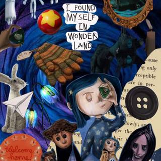Coraline aesthetic wallpaper