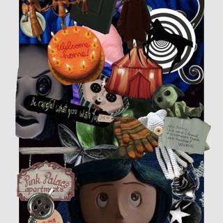 Coraline aesthetic wallpaper