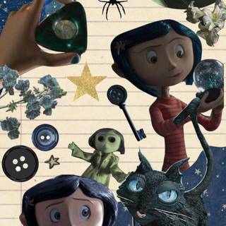 Coraline aesthetic wallpaper