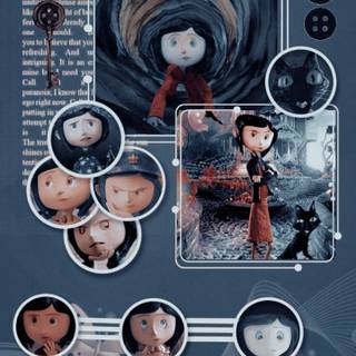 Coraline aesthetic wallpaper